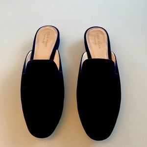 New!!  Cole Haan suede slide mules